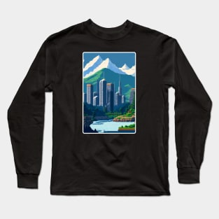 Cityscape Long Sleeve T-Shirt